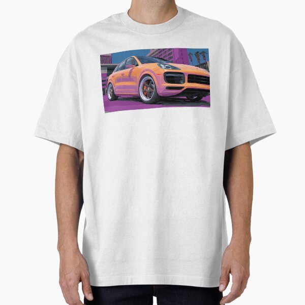 Item preview, Colorful Porsche Cayenne GTS Painting – Pop Art Vibes designed and sold by AutoPopStudio.