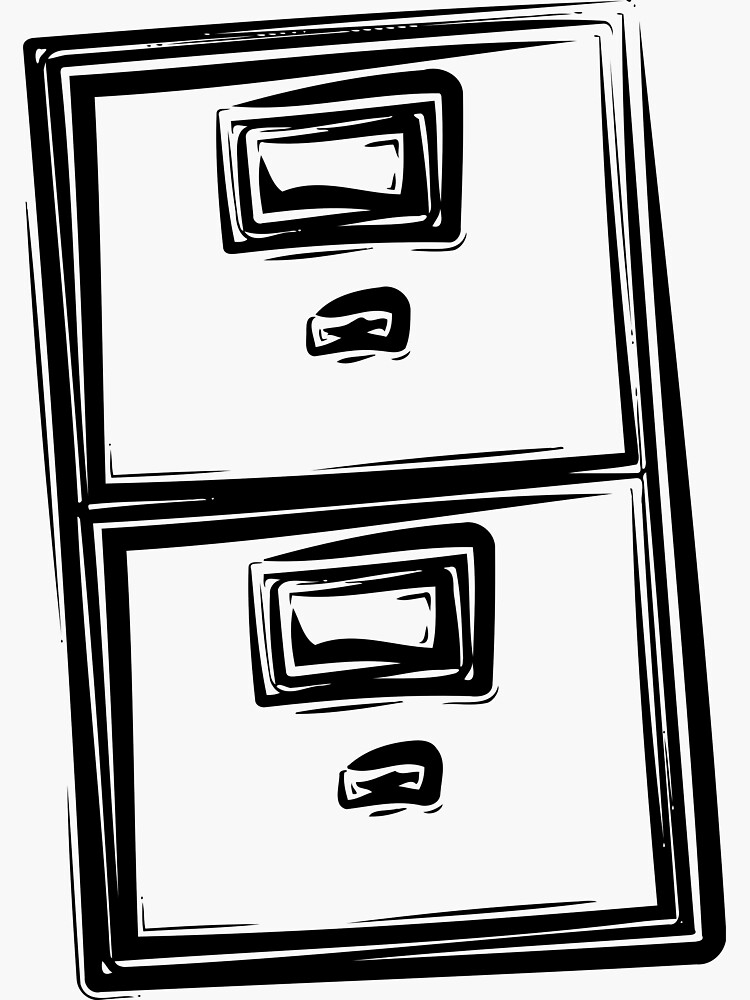 "File Sticker for Sale by Reethes Redbubble