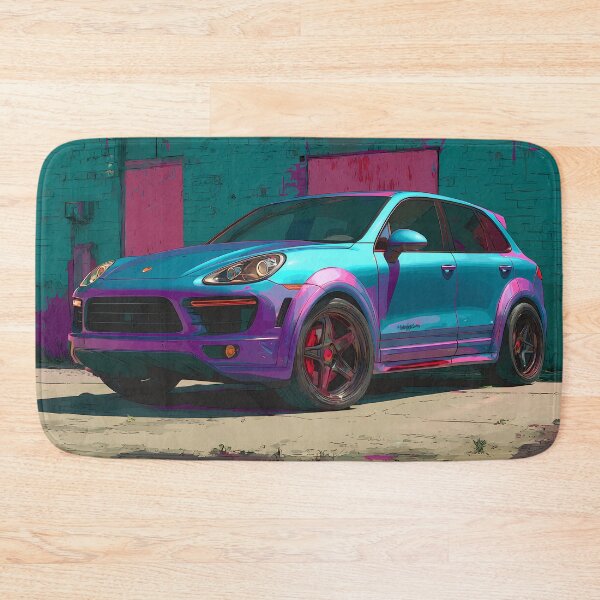 Artikelvorschau, Porsche Cayenne GTS Leinwand – Zeitgenössische Autokunst entworfen und verkauft von AutoPopStudio.