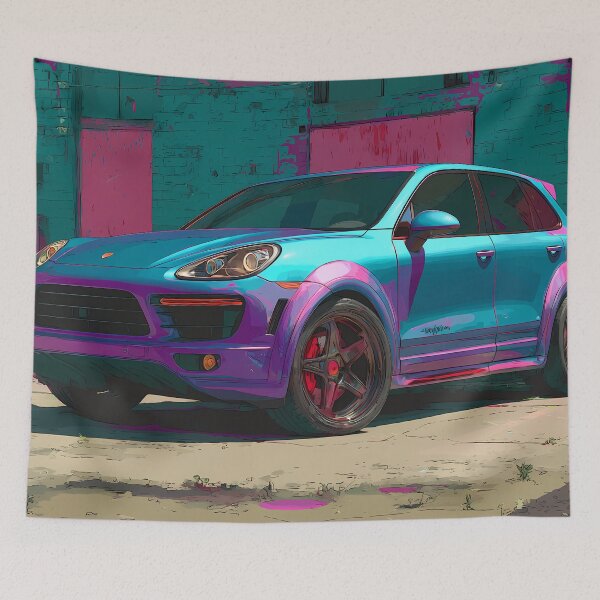 Item preview, Porsche Cayenne GTS Canvas – Contemporary Auto Art designed and sold by AutoPopStudio.