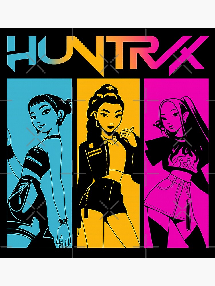 Huntrix Girls Kpop Demon Hunters Vintage Huntrix Huntrix Fan Rumi