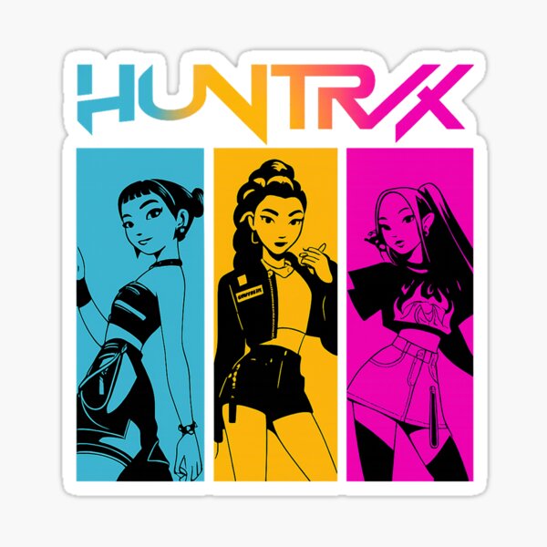 Huntrix Girls Kpop Demon Hunters Vintage Huntrix Huntrix Fan Rumi