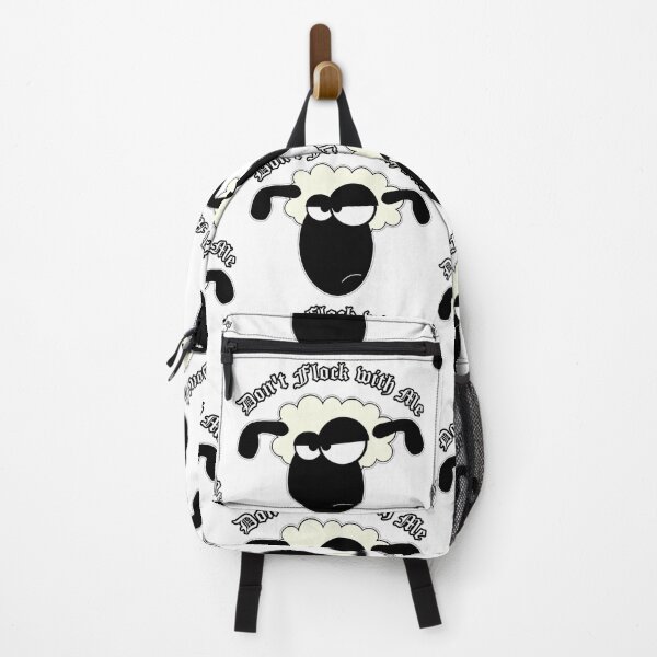 Item preview, Don't Flock With Me – Angry Sheep Art designed and sold by Lucky Pig Teesigns .
