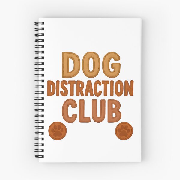 Item preview, Dog Distraction Club Faux Patch Typography Design designed and sold by Uglyandcute.