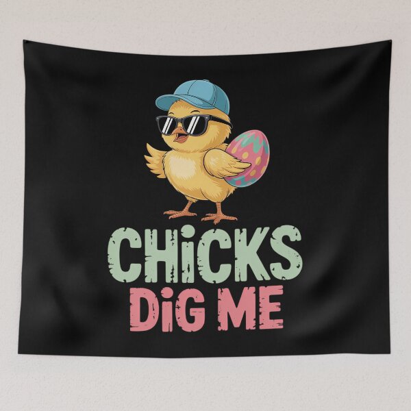 Item preview, Chicks Dig Me designed and sold by tearbytea.