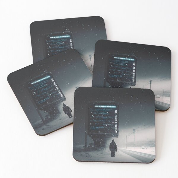Item preview, Lone Wanderer in Cyber Snowstorm designed and sold by Amr Siam.