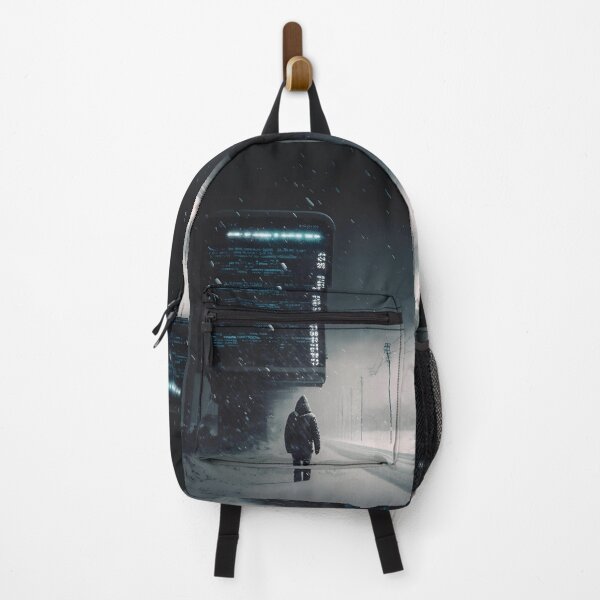 Item preview, Lone Wanderer in Cyber Snowstorm designed and sold by Amr Siam.