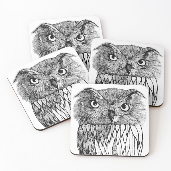 Item preview, Shame Owl designed and sold by Kate Anderson Art.