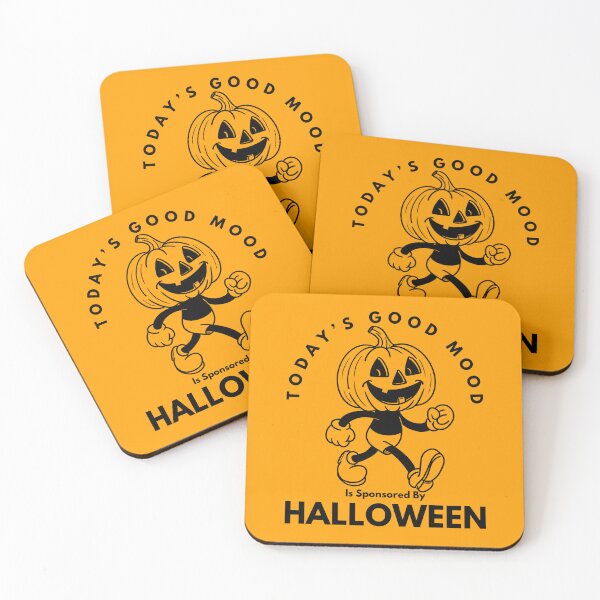 Item preview, Today’s Good Mood Is Sponsored By Halloween designed and sold by Kate Miller Illustrator.