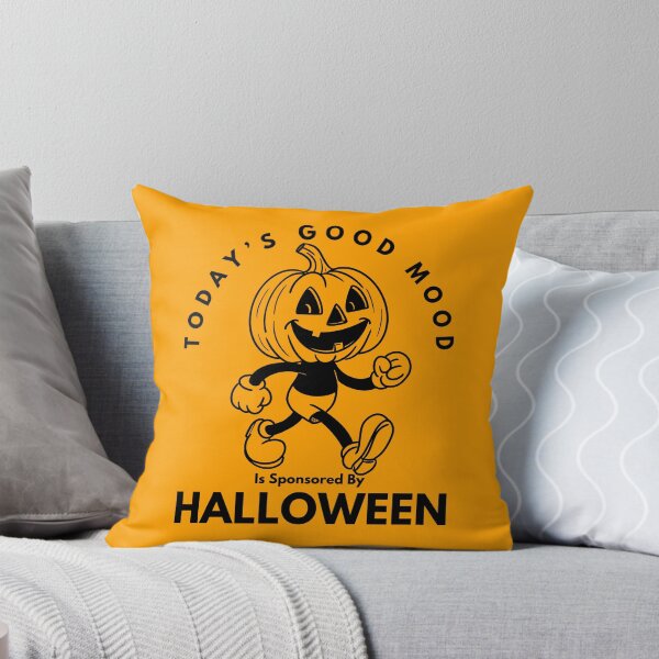 Item preview, Today’s Good Mood Is Sponsored By Halloween designed and sold by Kate Miller Illustrator.