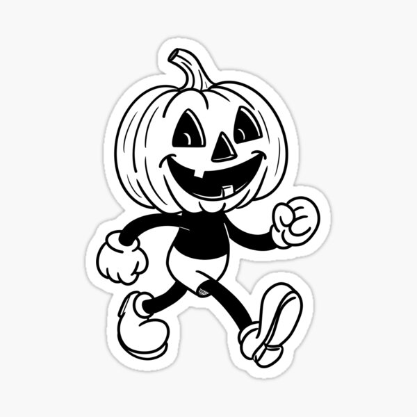 Item preview, Good Mood Jack-o-Lantern designed and sold by Kate Miller Illustrator.