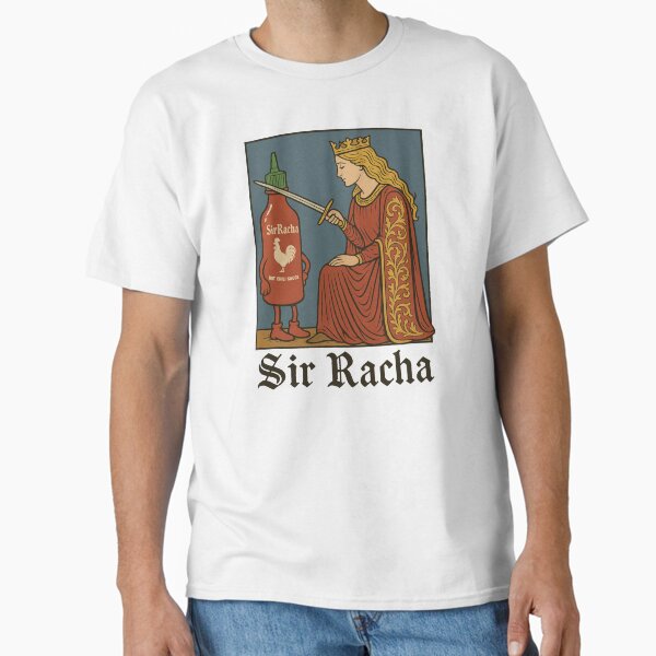 Vista previa del artículo con la obra «El divertido Sir Racha 2», diseñado y vendido por pondhq.