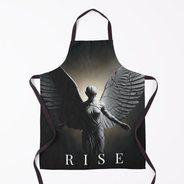 Item preview, Rise - cracked marble archangel designed and sold by AlonsosArt.