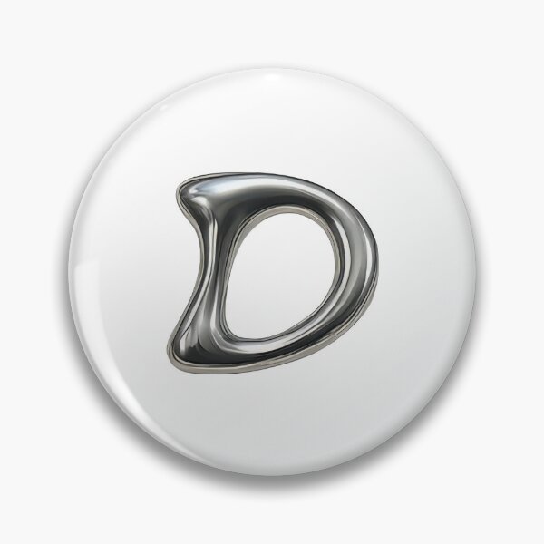 Item preview, Initial D - 3D Liquid Metal Font designed and sold by uncoXab.