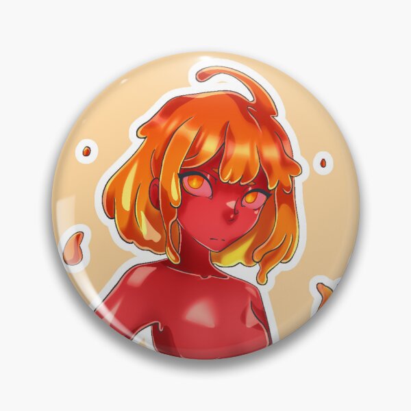 Item preview, fire Slime Girl designed and sold by CarrionShop.
