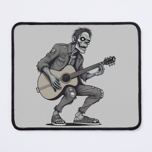 Item preview, Zombie with Guitar designed and sold by NightTimeJ.