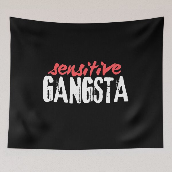 Item preview, Sensitive Gangsta designed and sold by designsbyaneta.