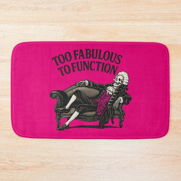 Item preview, Fashionably Late Funny Fabulous Vintage Skeleton  designed and sold by Shoot-The-Moon.