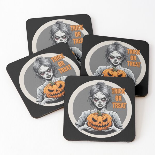 Item preview, Zombie - Trick or Treat - Halloween Zombie Girl designed and sold by NightTimeJ.