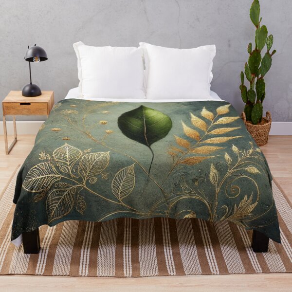 Item preview, Emerald Nocturne Abstract Art Collection designed and sold by Dream Bloom Gallery.
