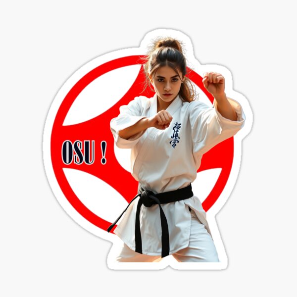 Item preview, Kyokushin Karate macht Sie zu einer Kriegerin. designed and sold by AndrewYoko.