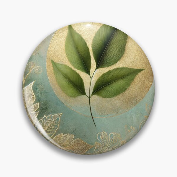 Item preview, Verdant Aureole Abstract Art Collection designed and sold by Dream Bloom Gallery.