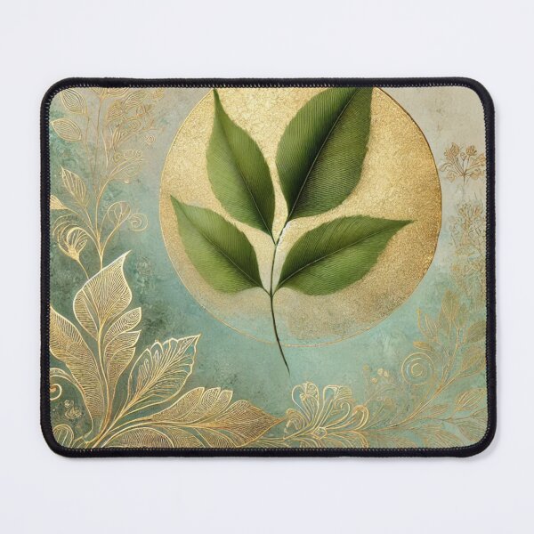 Item preview, Verdant Aureole Abstract Art Collection designed and sold by Oonward2021.