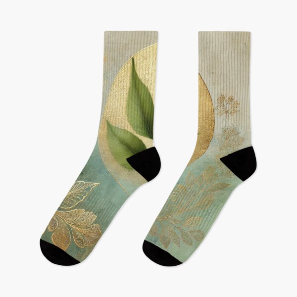 Item preview, Verdant Aureole Abstract Art Collection designed and sold by Oonward2021.
