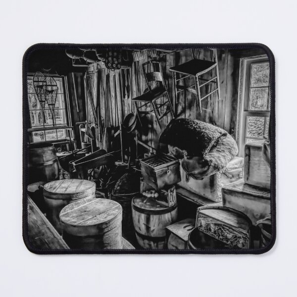 Item preview, Vintage Charm at Black Creek Village BW designed and sold by jrtwynam.