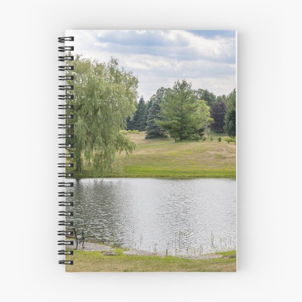 Item preview, Tranquil Lavender Farm Pond designed and sold by jrtwynam.