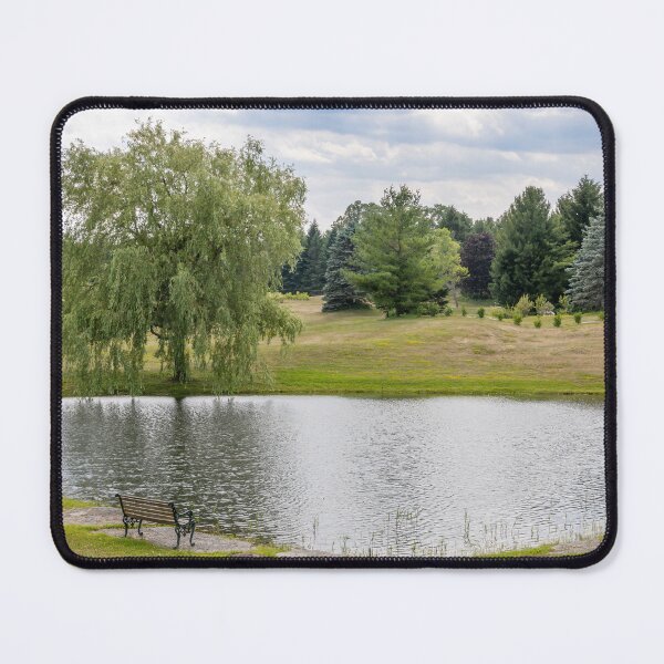Item preview, Tranquil Lavender Farm Pond designed and sold by jrtwynam.