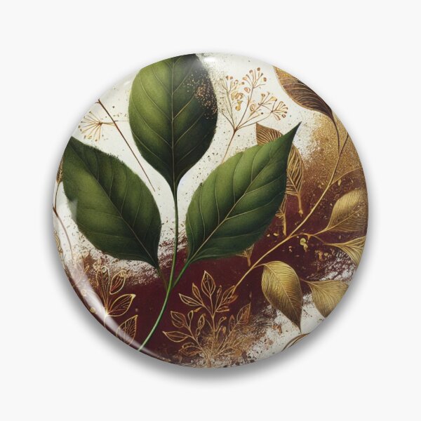 Item preview, Crimson Goldleaf Rhapsody Abstract Art Collection designed and sold by Dream Bloom Gallery.