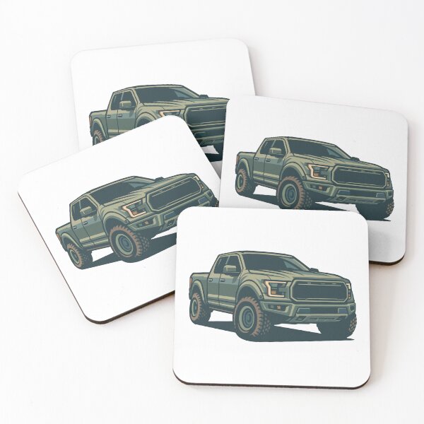 Item preview, bold line cartoon ford raptor f150 designed and sold by TrilogyMerch.