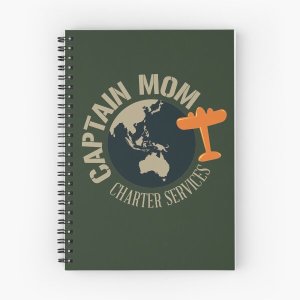 Item preview, Captain Mom Chartered Services Pilot designed and sold by opalskystudio.