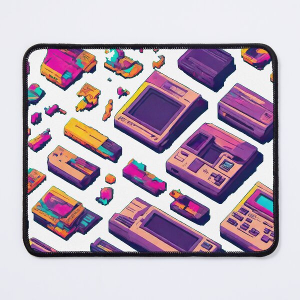 Item preview, Retro Tech Pattern - AI Art designed and sold by FormIsle.