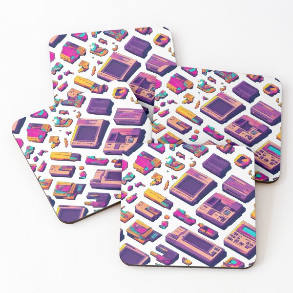 Item preview, Retro Tech Pattern - AI Art designed and sold by FormIsle.