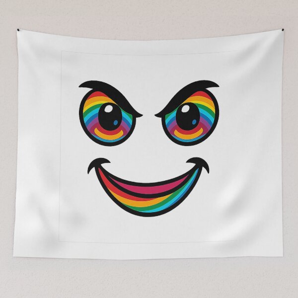 Item preview, Rainbow Smirk  designed and sold by PastimeMastery.