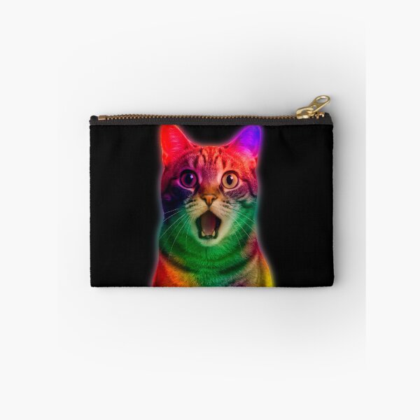 Item preview, Rainbow cat cute expression  designed and sold by nickardi.