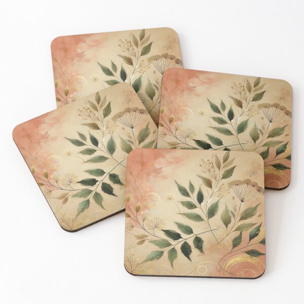 Item preview, Blush Serenade Abstract Art Collection designed and sold by Dream Bloom Gallery.