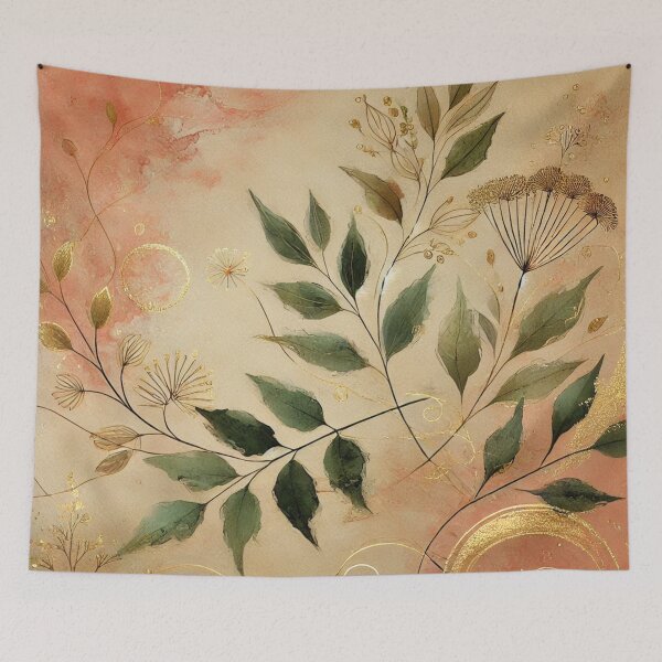 Item preview, Blush Serenade Abstract Art Collection designed and sold by Dream Bloom Gallery.