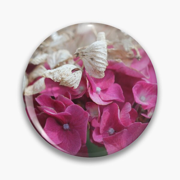 Item preview, Pink Hydrangea Flowers designed and sold by Kate Anderson Art.