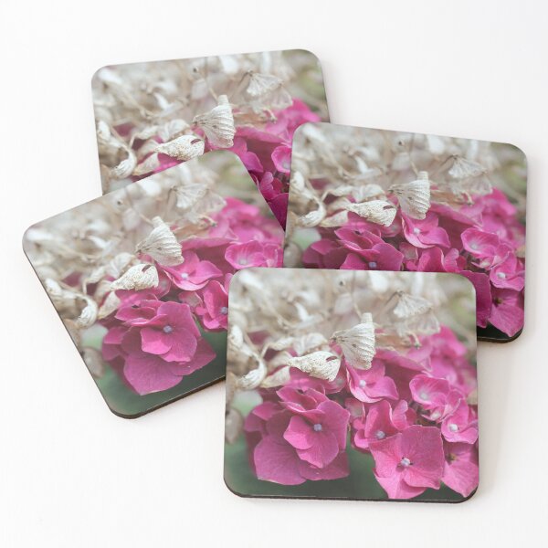 Item preview, Pink Hydrangea Flowers designed and sold by Kate Anderson Art.