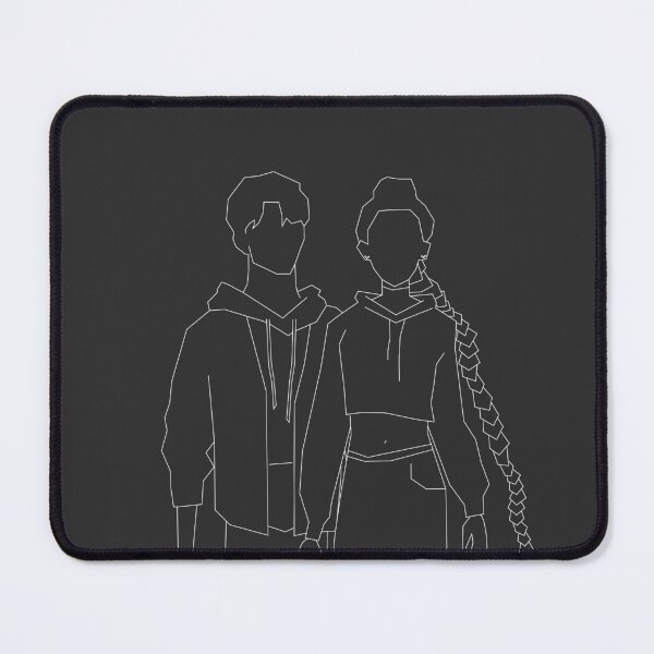 Item preview, Rumi & Jinu (White Line) designed and sold by Nibi Store.