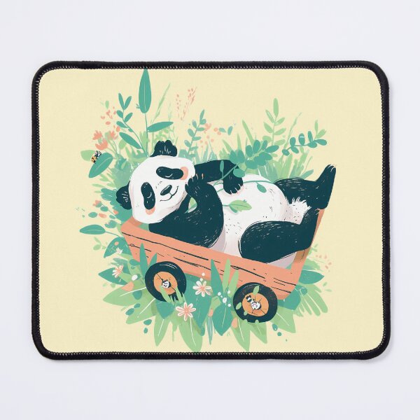 Item preview, Panda chilling designed and sold by WoollenLlama.