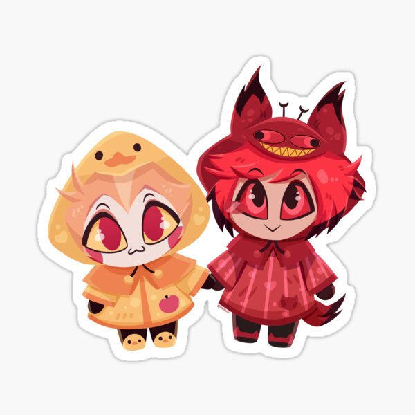 Item preview, Alastor & Lucifer Chikitos designed and sold by Molibells.
