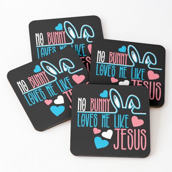Item preview, No Bunny Loves Me Like Jesus designed and sold by ThreadCraftCo.