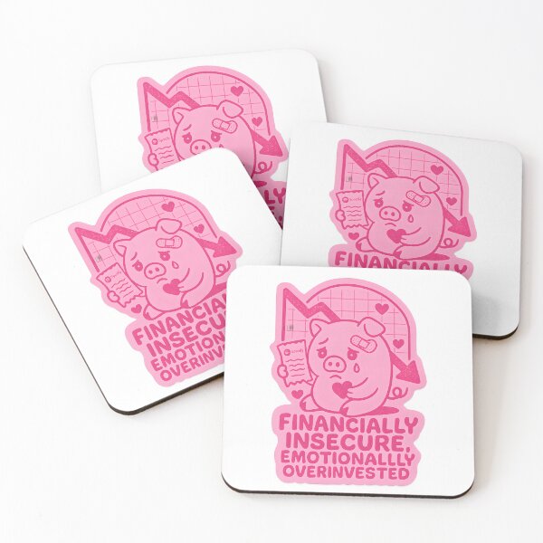 Item preview, Financially Insecure, Emotionally Overinvested Sticker designed and sold by MAVNALE.