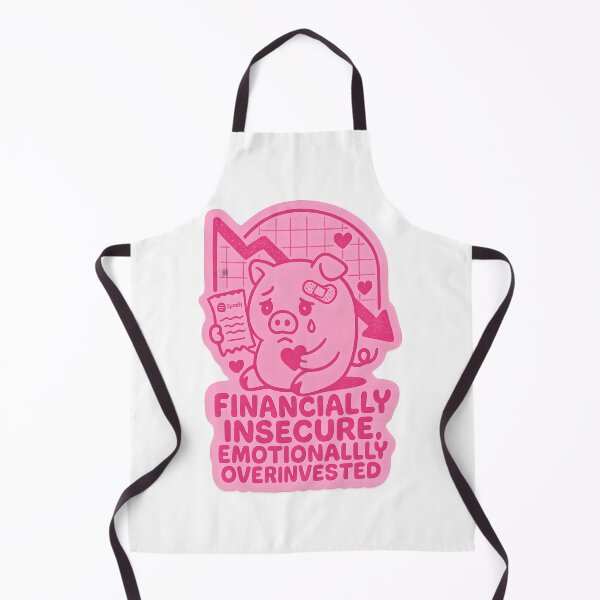 Item preview, Financially Insecure, Emotionally Overinvested Sticker designed and sold by MAVNALE.