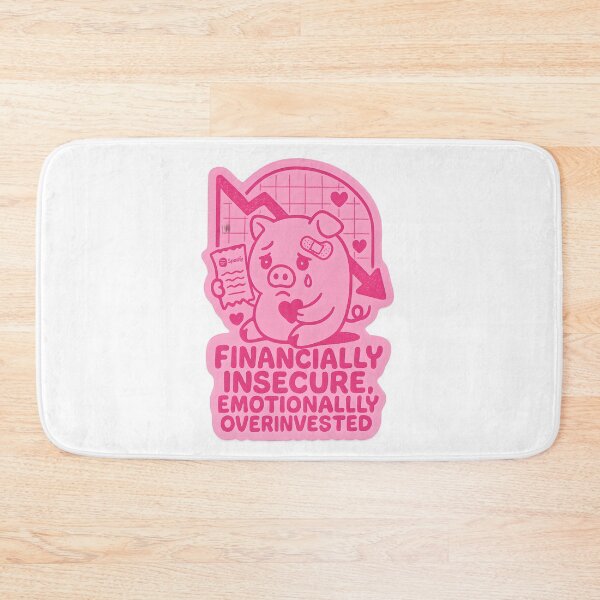 Item preview, Financially Insecure, Emotionally Overinvested Sticker designed and sold by MAVNALE.