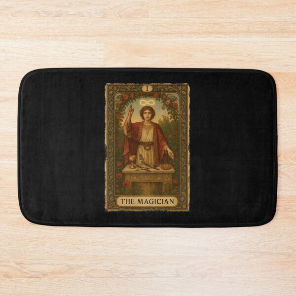Item preview, Vintage Tarot "The Magician" Card Art designed and sold by FabcoDesign.